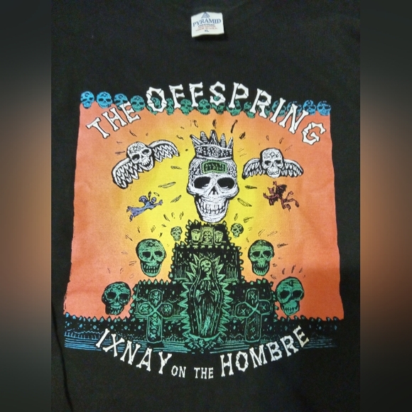 Vintage \ 1997 - The OffSpring Ixnay on The Hombre LongSleeve T-Shirt - Picture 2 of 4